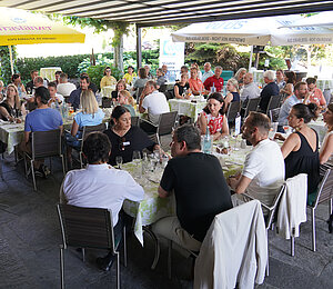 Gruppenfoto des Sommerfests
